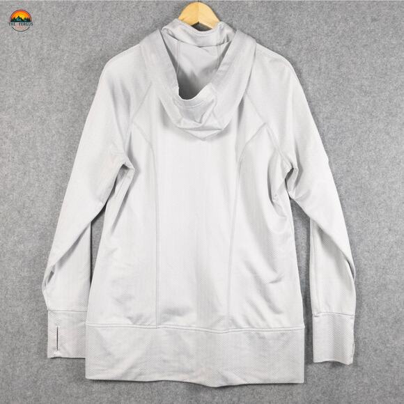 Mondetta Full-Zip Hoodie Gray Track Jacket Long Sleeve Athleisure Women's Size L - Picture 2 of 13